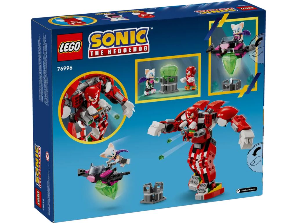 Knuckles’ Guardian Mech LEGO Set Surfaces on LEGO Website, More Details ...