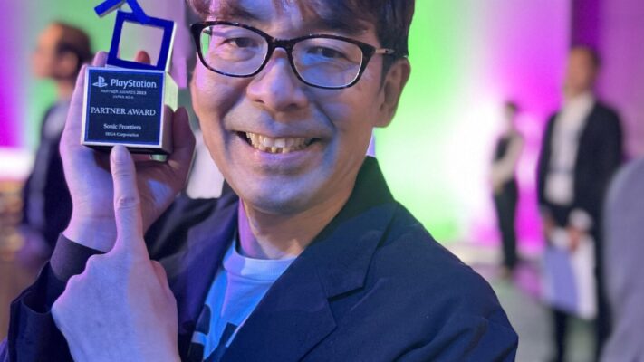 Sonic Frontiers Wins Partner Award at the PlayStation Partner Awards 2023 Japan Asia