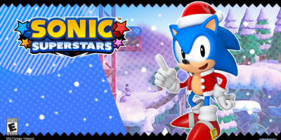 Sonic Superstars Sonic Holiday Costume Now Available