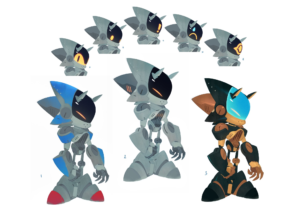 Character Concept Art for Sonic Prime Released