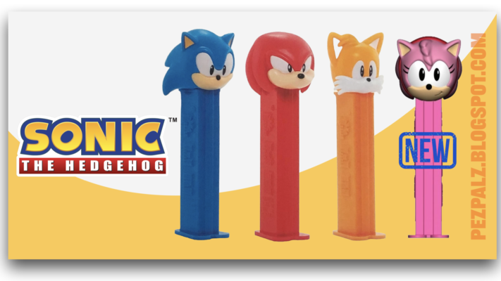 Classic Amy Joining Classic Sonic Line of PEZ Dispensers