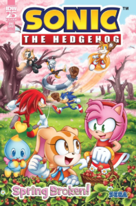 IDW Sonic the Hedgehog: Spring Broken One-Shot Announced