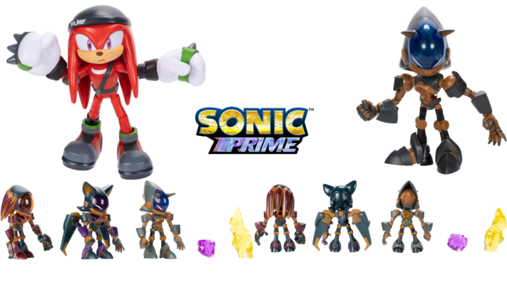 JAKKS Pacific Sonic Prime Wave 4 5″ Figures and Grim 2.5″ Multipack Listed on Amazon