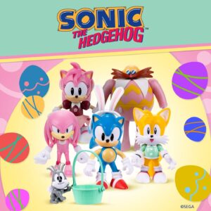 Classic Sonic JAKKS Pacific 2.5″ Easter Assortment Figures Now Available at Target