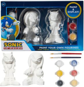 Innovative Designs Releasing Sonic the Hedgehog DIY Paint Your Own Figurines Pack