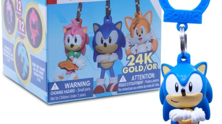 Just Toys Releases New Classic Sonic the Hedgehog Backpack Hangers