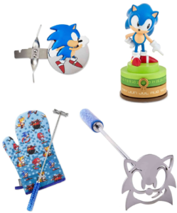 Sonic the Hedgehog Branding Iron, Perpetual Calendar and Pizza Cutter Available on Hallmark
