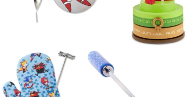 Sonic the Hedgehog Branding Iron, Perpetual Calendar and Pizza Cutter Available on Hallmark