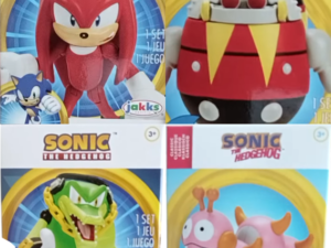 New JAKKS Pacific 2.5” Checklane Wave Leaked With New Eggrobo, Vector and Caterkiller Figure and Modern Knuckles Variant