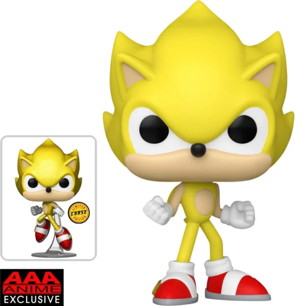 Sonic the Hedgehog Super Sonic Funko Pop! Vinyl Figure #923 - AAA Anime Exclusive