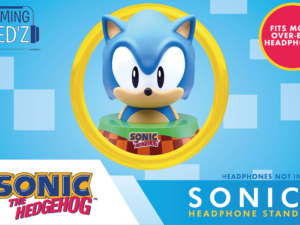 Fizz Creations Sonic the Hedgehog Gaming Hed'z Headphone Stand Now Available on Amazon