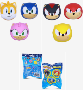 Sonic the Hedgehog SquishMe Blind Bags Now Available at Hot Topic