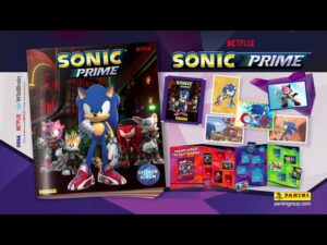 FIRST LOOK: Sonic Prime Sticker Collection Released by Panini, Includes Rare Artwork, Renders, and Double Sided Poster