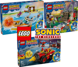 New LEGO Sonic Summer 2024 Sets Revealed Including New Super Sonic Minifigure, Buildable Eggrobo, Egg Pawn, and GUN Beetle