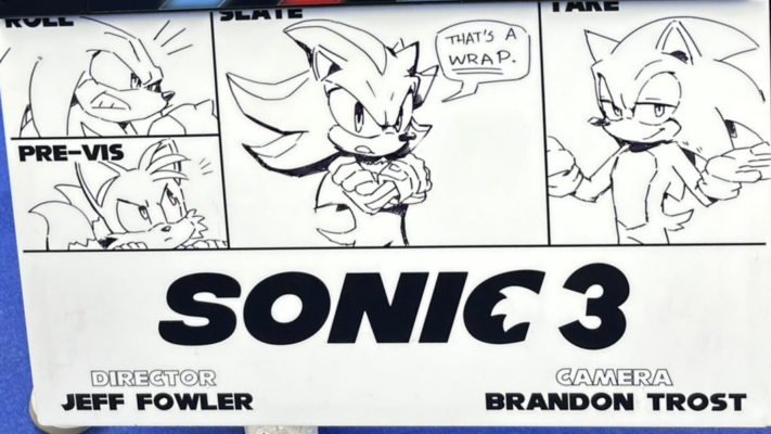 Sonic Movie 3 Filming Finished, New Artwork Shown