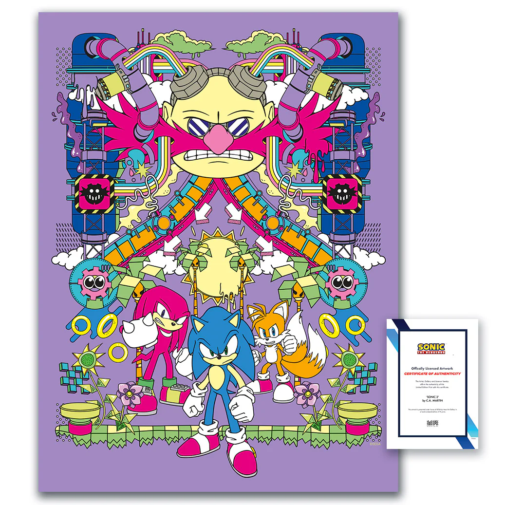 Sonic The Hedgehog Kunstwerk Sonic The Hedgehog: Scrapnik Island #4