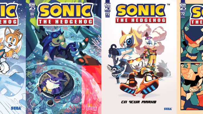 More IDW Sonic the Hedgehog Covers Revealed for Annual 2024 and Issue 72