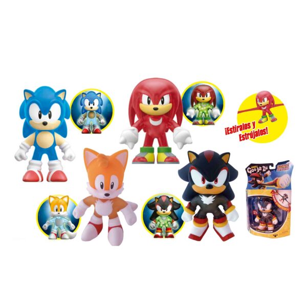 New Glow-in-the-Dark Sonic the Hedgehog Goo Jit Zu Figures Available Soon