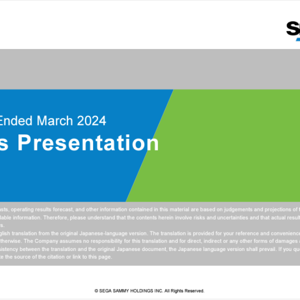 SEGA’s Q4 Report: Sonic Sales Dip, IP Licensing Soars, and European Restructuring Detailed