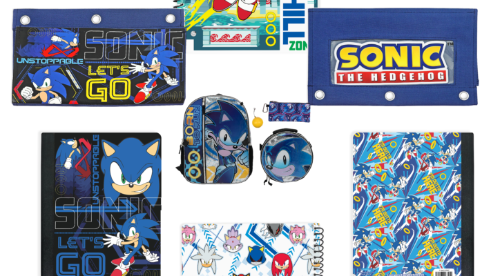 Sonic the Hedgehog School Supplies Now Available at OfficeMax