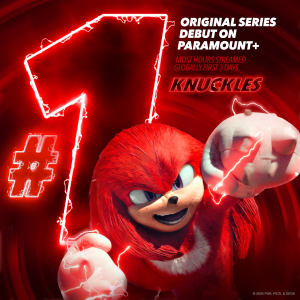 Knuckles Breaks Global Records for Most-Watched Paramount+ Original Series