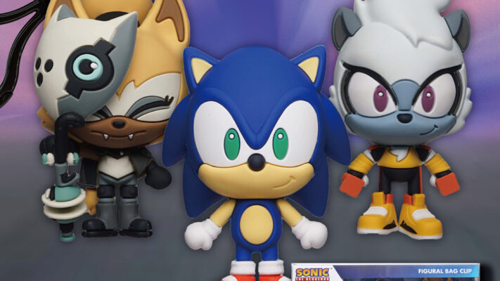Monogram International Releasing San Diego Comic-Con 2024 Exclusive Tangle, Sonic, and Whisper 3D Foam Bag Clip Set