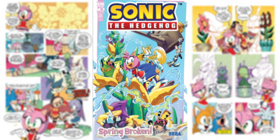 Three New Preview Pages for Sonic the Hedgehog: Spring Broken Released
