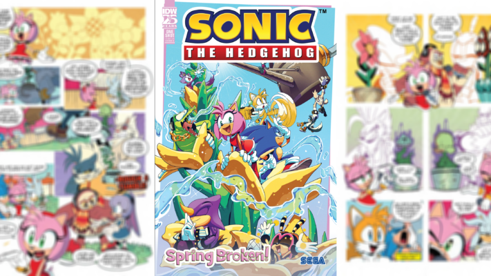 Three New Preview Pages for Sonic the Hedgehog: Spring Broken Released