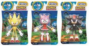 Super Sonic, Shadow, and Amy FleXfigs Now Available for Pre-Order