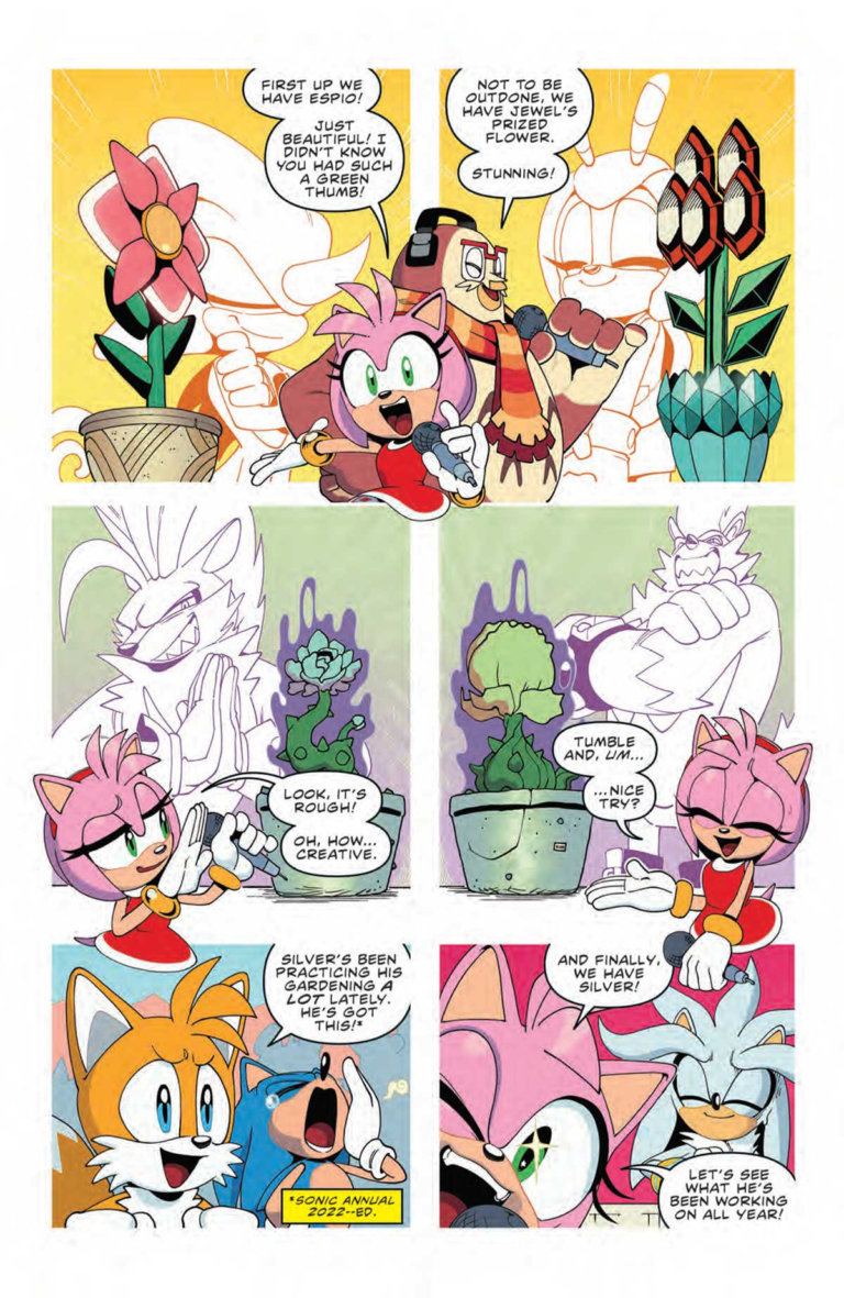 Three New Preview Pages for Sonic the Hedgehog: Spring Broken Released ...
