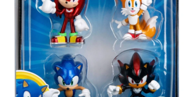 Sonic the Hedgehog MetalFigs Diecast 4 Pack by Jada Toys Listed on Smyths Toys