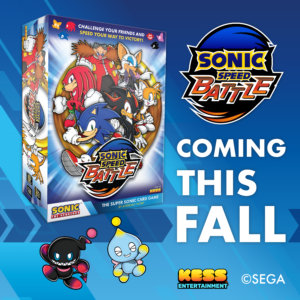 SEGA and KessCo Announce Second Sonic the Hedgehog Tabletop Game: Sonic Speed Battle