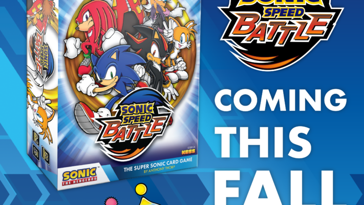 SEGA and KessCo Announce Second Sonic the Hedgehog Tabletop Game: Sonic Speed Battle