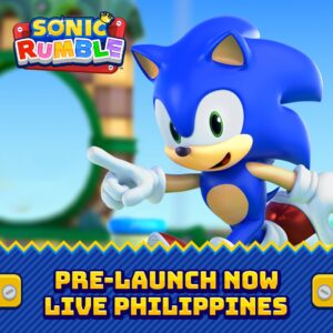 Sonic Rumble Now Available in the Philippines - New Screenshots, Key Art, and Video Released