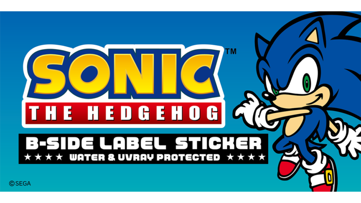 Sonic Channel Translation: B-SIDE LABEL Sonic the Hedgehog Collaboration Sticker