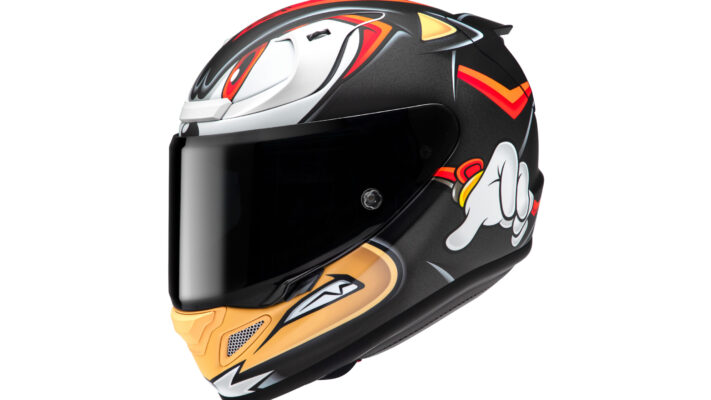 HJC Helmets Unveils New Shadow the Hedgehog Helmet