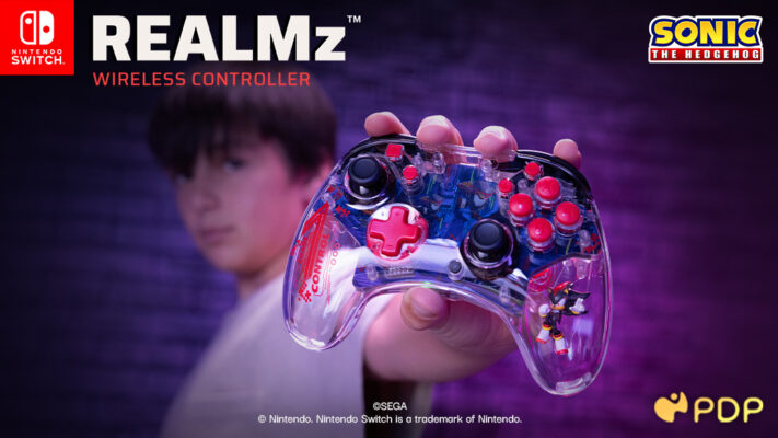 PDP Reveals New Sonic Realmz Wireless Controller: Shadow Space Colony ARK