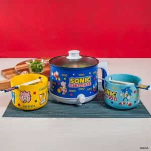 Uncanny Brands Releases Sonic the Hedgehog Hot Pot and Ramen Bowl Set