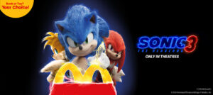 Sonic Movie 3 McDonalds Collaboration Releasing in December With 12 Toys in Total