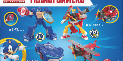 Sonic the Hedgehog X TRANSFORMERS Action Figures Announced