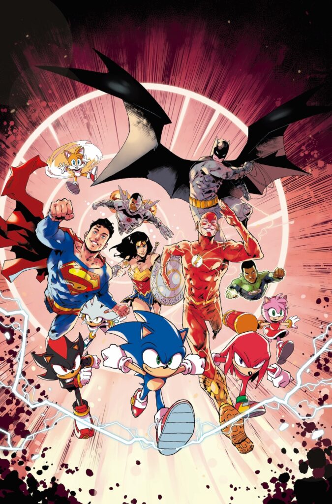 DC x Sonic Comic Crossover: Sonic & Justice League vs. Darkseid