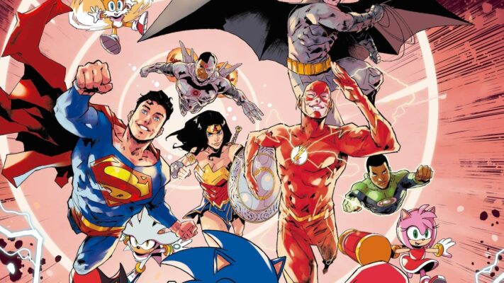 DC x Sonic Comic Crossover: Sonic & Justice League vs. Darkseid