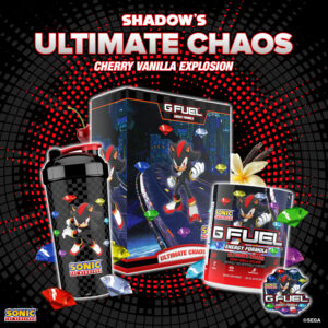 G FUEL Announces "Ultimate Chaos" Shadow the Hedgehog Inspired Flavor