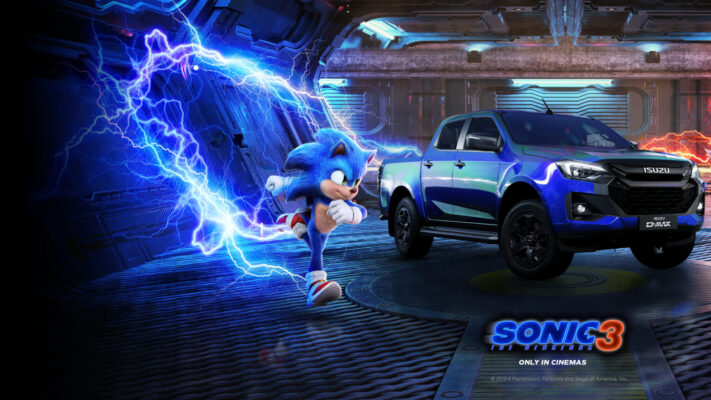 ISUZU UK Announces Sonic the Hedgehog 3 Competition