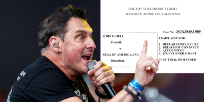 Crush 40’s Johnny Gioeli Sues Sega Over Sonic Adventure 2 Theme “Live and Learn”