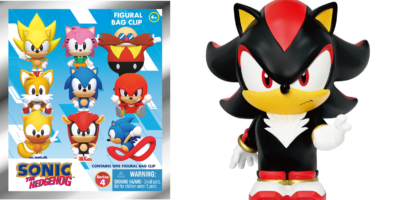 EXCLUSIVE: Monogram International Reveals New Classic Sonic 3D Foam Bag Clip Series 4 and Shadow the Hedgehog Figural Coin Bank