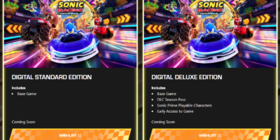 Sonic Racing: CrossWorlds Digital Deluxe Edition Announced – Includes Sonic Prime DLC and Season Pass, Plus Cross-Platform Multiplayer Confirmed