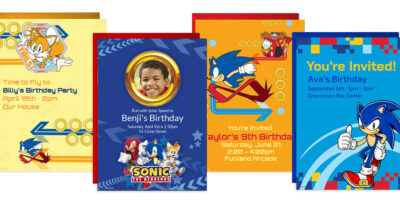 Sonic the Hedgehog Joins Punchbowl’s Lineup with New Digital Invitations and Greeting Cards