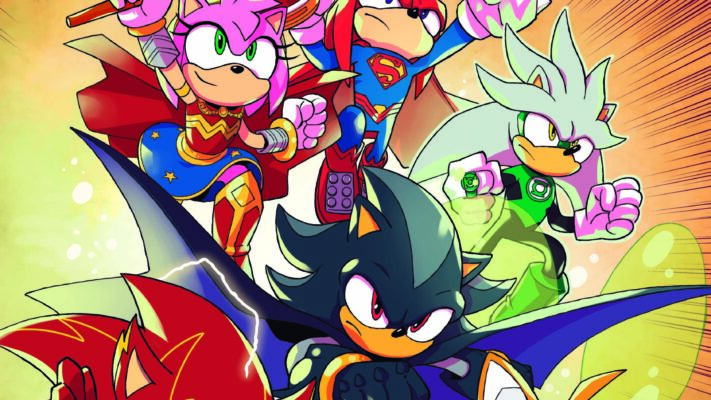 Team Sonic Suits Up in DC x Sonic the Hedgehog #3