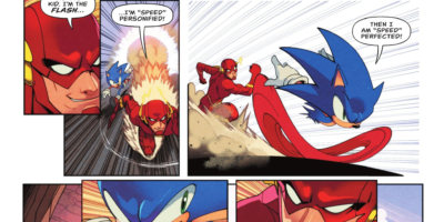 Sonic and The Flash Finally Meet in DC x Sonic the Hedgehog #1—And Yes, It Starts with a Race